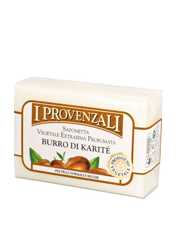 Saponetta vegetale extrafina profumata burro di karitè