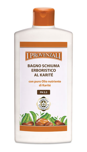 Bagno schiuma erboristico al Karité