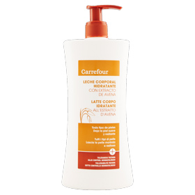 Latte corpo idratante all'estratto d'avena