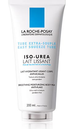 Iso-urea latte corpo levigante anti-ruvidità