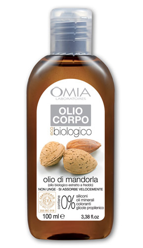 Olio corpo ecobiologico - Olio di mandorla
