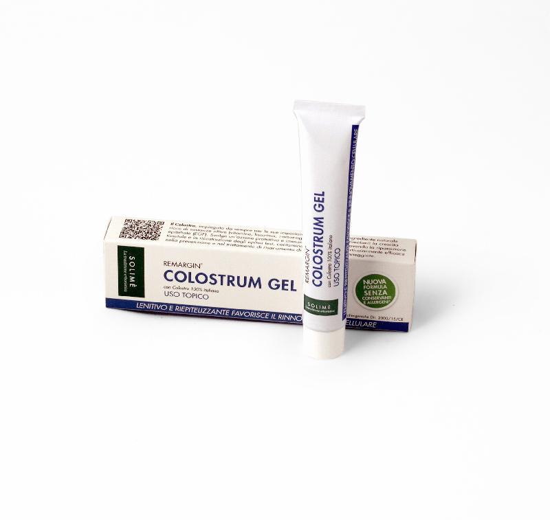 Colostrum gel