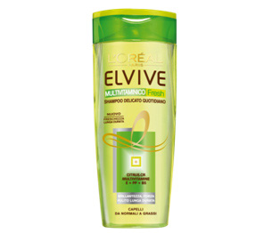 Elvive - Multivitaminico Fresh Shampoo delicato quotidiano