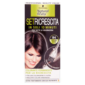 Natural&Easy - Set Ricrescita - R4 castano scuro