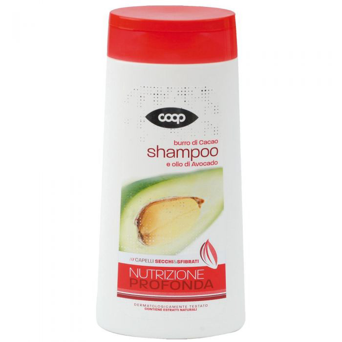 Shampoo burro di cacao e olio di avocado