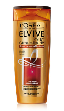 Elvive - Olio straordinario Shampoo-crema nutriente