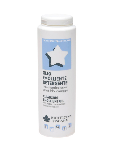 Olio emolliente detergente