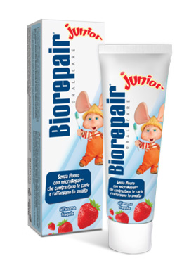 Junior - Dentifricio - all'aroma fagola - per bambini da 0 a 13 anni