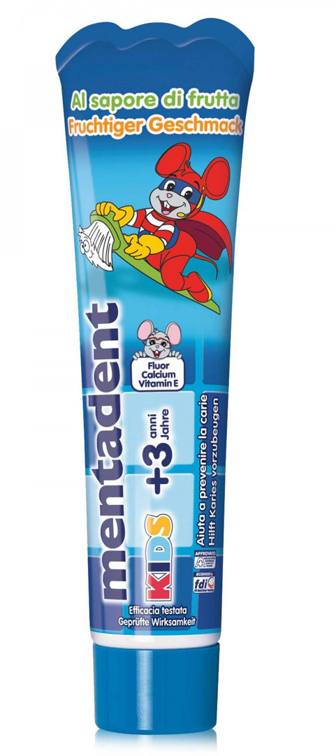 Kids - Dentifricio al sapore di frutta +3anni