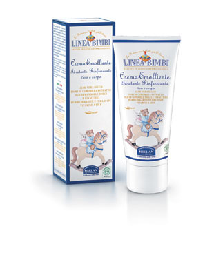 Linea bimbi - Crema emolliente idratante rinfrescante
