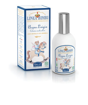 Linea bimbi - Acqua Luigia - Colonia analcoolica