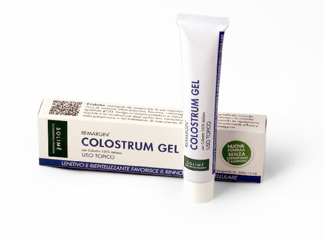 Colostrum gel
