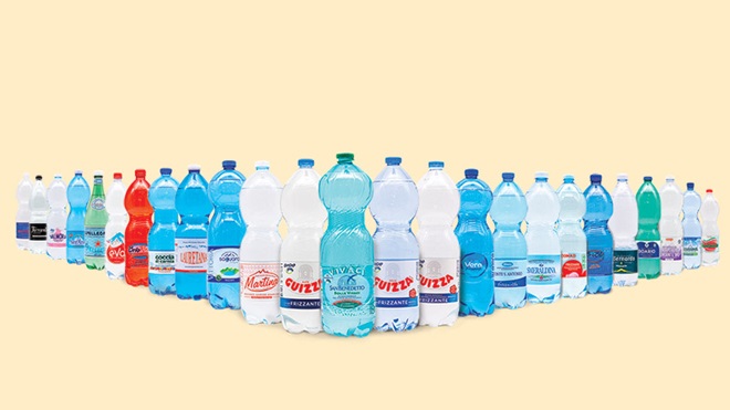 Le bottiglie di acqua frizzante del nostro test