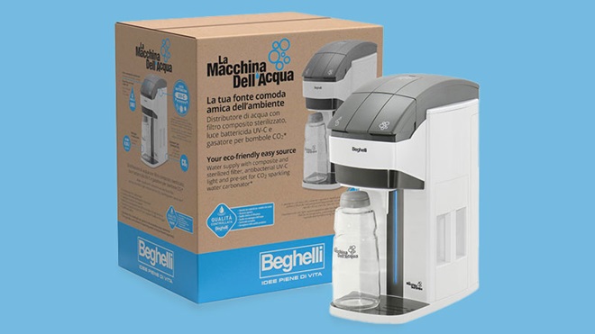 macchina acqua beghelli