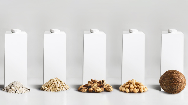 scatole bianche e semi