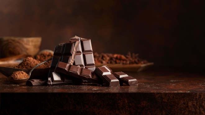 Polvere di cacao e cioccolato
