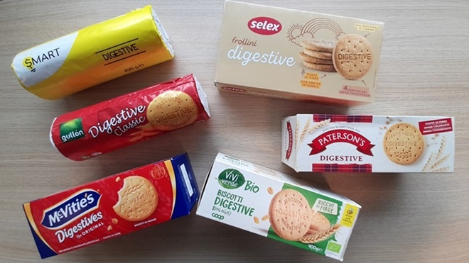 Biscotti digestive varie marche e confezioni