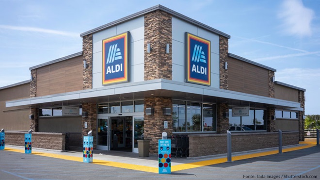 Ingresso supermercato Aldi