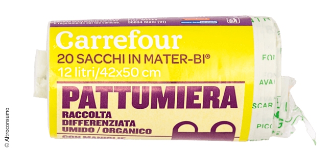 sacchi carrefour per umido/organico