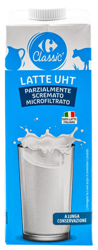 confezione latte carrefour uht