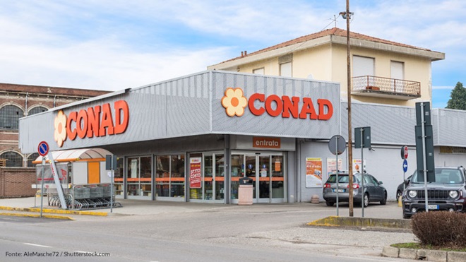 insegna supermercato Conad
