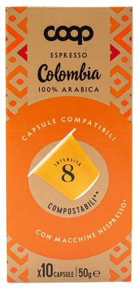 confezione capsule caffè coop