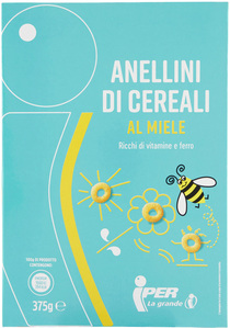 confezione cereali anellini iper miele