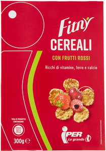 scatola cereali fitny frutti rossi eurospin