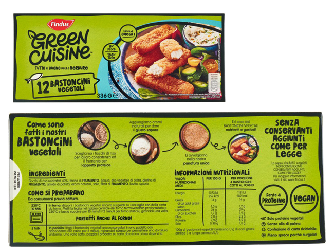 FINDUS GREEN CUISINE