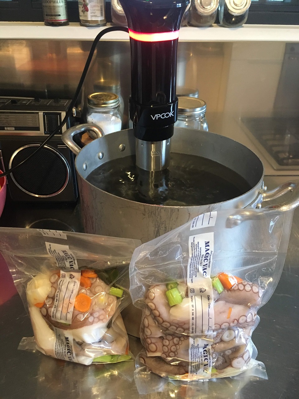 Prove cottura sottovuoto