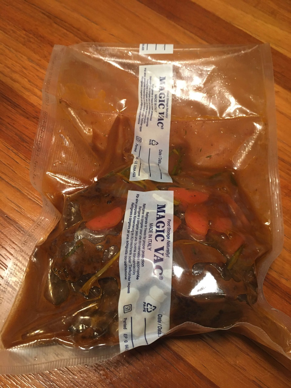 Prove cottura sottovuoto