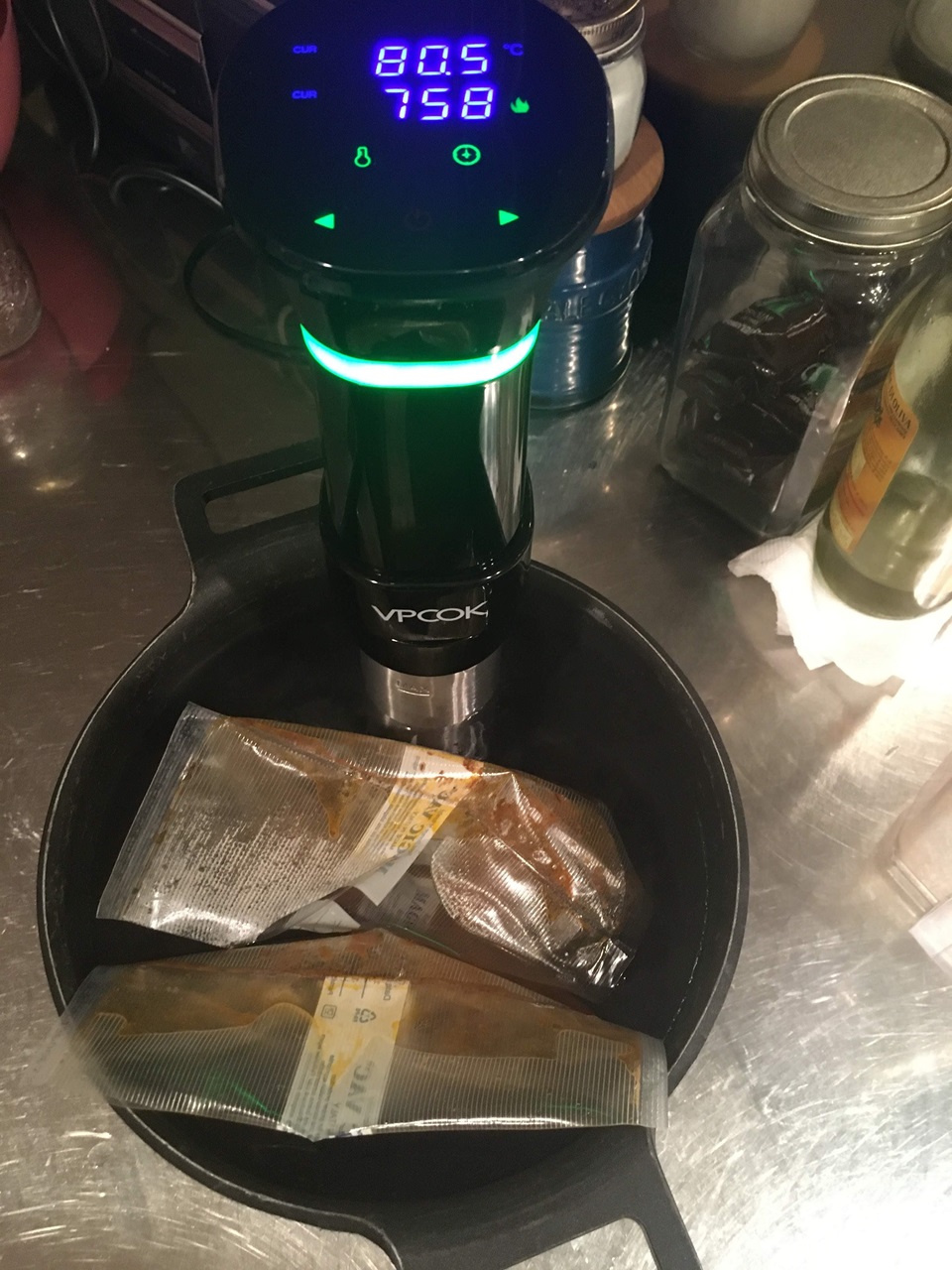 Prove cottura sottovuoto