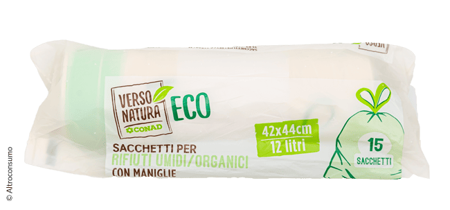 sacchetti per umido verso natura conad