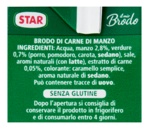 Brodo di carne liquido Star