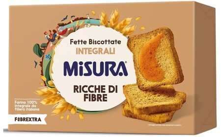 Fette biscottate integrali Misura