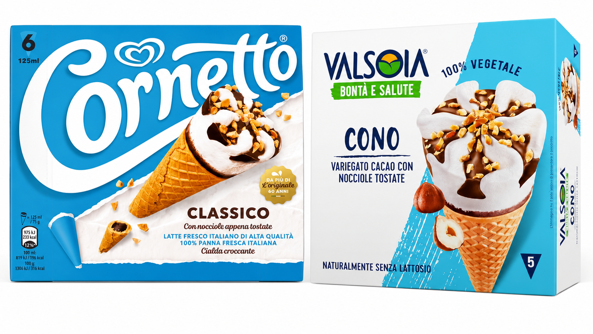 Coni Algida e Valsoia a confronto