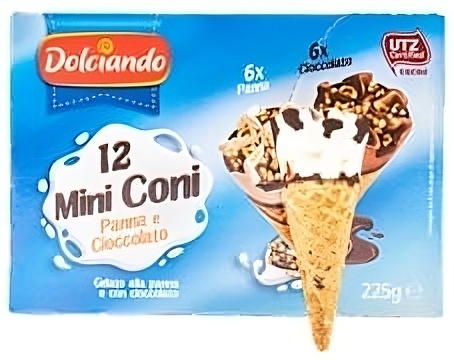 mini coni Dolciando di Eurospin