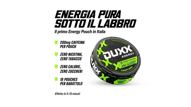 Bustine di caffeina Duxx