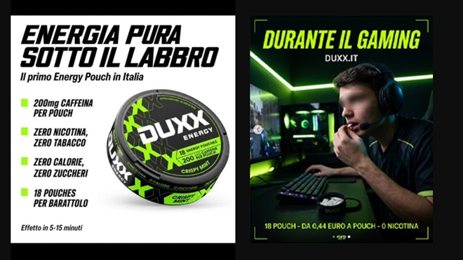 Bustine di caffeina Duxx