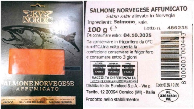 confezione salmone affumicato