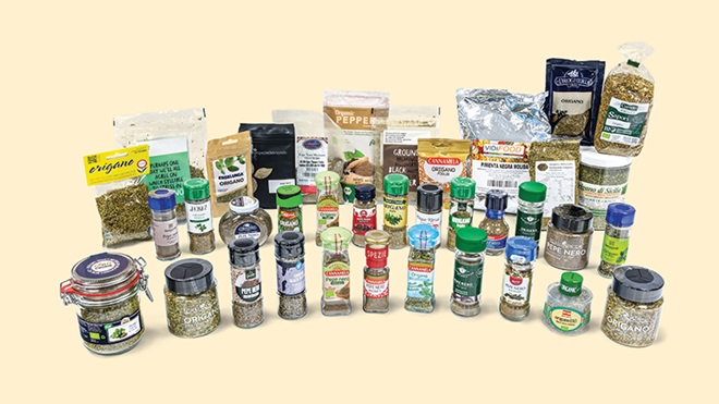 confezioni di erbe e spezie