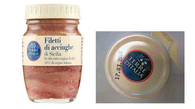 filetti di acciughe Carrefour