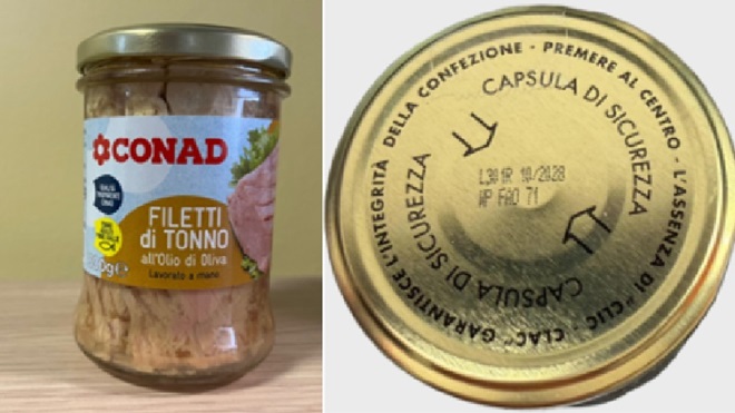 Confezione etappo di Filetti di tonno Conad