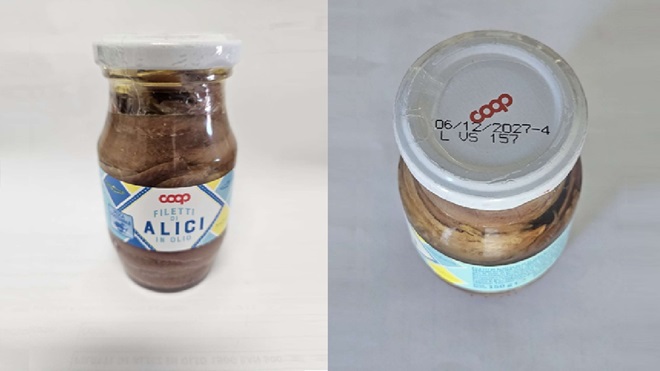 Confezione di filetti di alice Coop