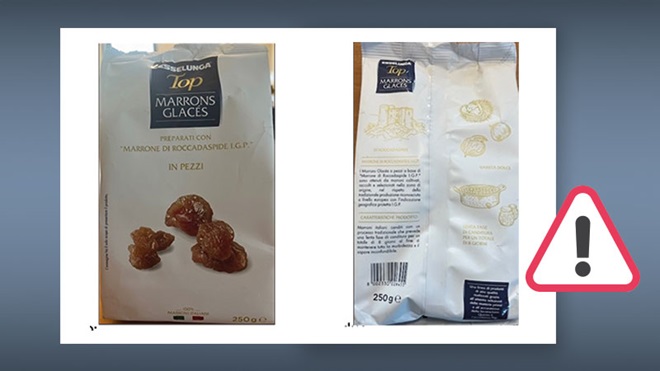 marrons glaces esselunga