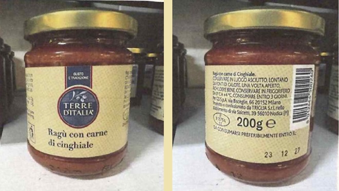 Ragu di cinghiale Terre di Italia