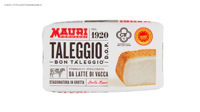 Taleggio Mauri richiamato