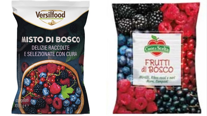 confezioni frutti di bosco