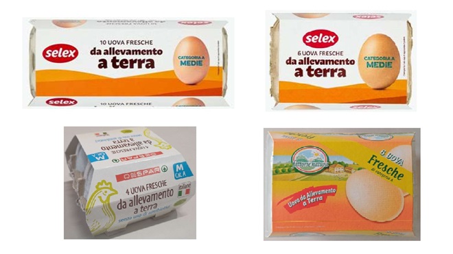 Richiamo uova Selex Despar