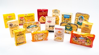 confezioni di tagliatelle